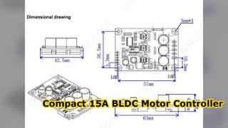 JYQD V6 3E2 BLDC Motor Controller Driver Board Review