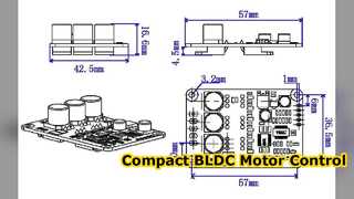 Плата контроллера двигателя JYQD V9 20B без датчика BLDC