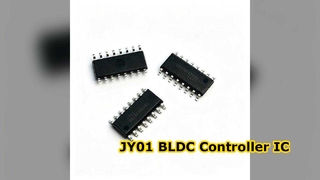 JY01 Двойной Холл и бессенсорный чип драйвера двигателя BLDC